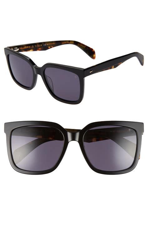 rag and bone oversized square sunglasses|rag and bone sunglasses women.